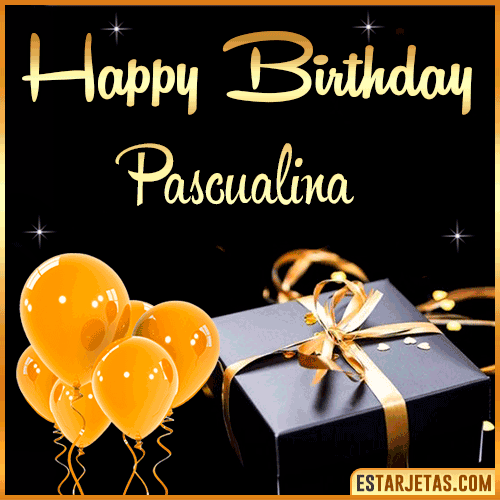 Happy Birthday gif  Pascualina