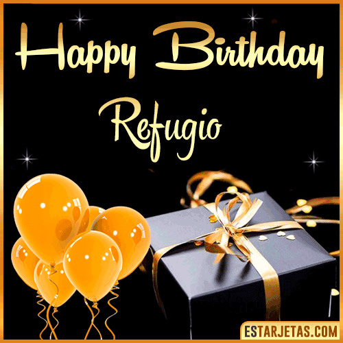 Happy Birthday gif  Refugio