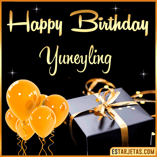 Happy Birthday gif  Yuneyling