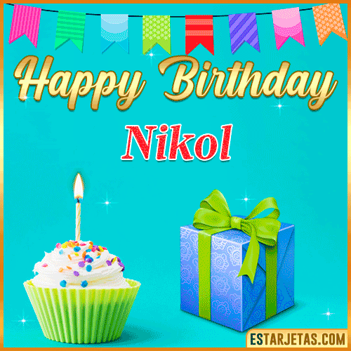 happy Birthday Cake  Nikol