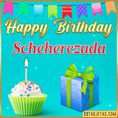 happy Birthday Cake  Scheherezada