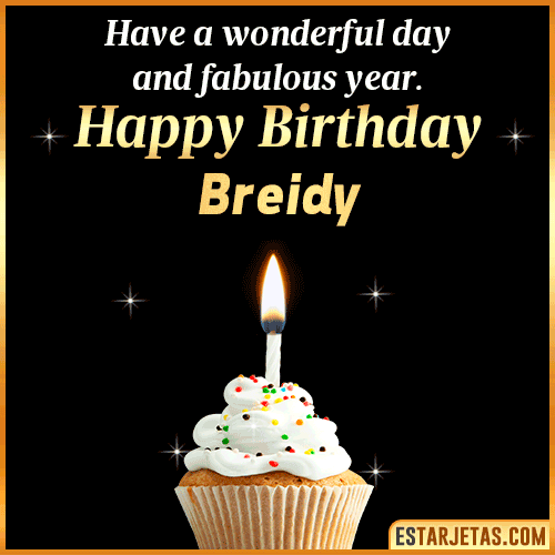 Happy Birthday Wishes  Breidy