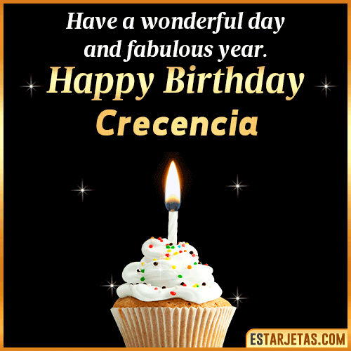 Happy Birthday Wishes  Crecencia