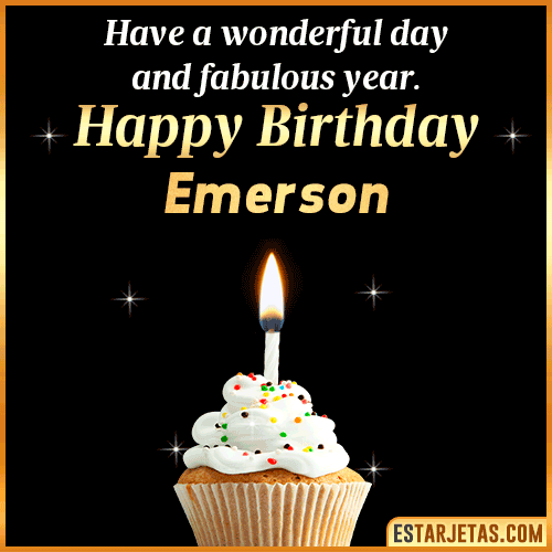 Happy Birthday Wishes  Emerson
