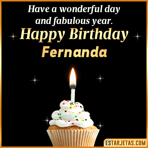 Happy Birthday Wishes  Fernanda