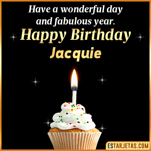 Happy Birthday Wishes  Jacquie
