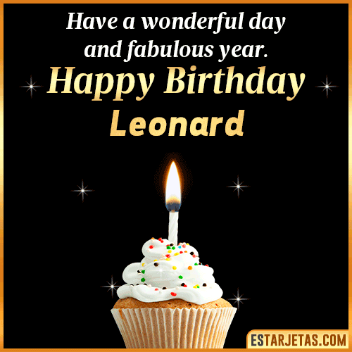 Happy Birthday Wishes  Leonard
