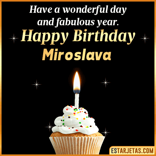 Happy Birthday Wishes  Miroslava