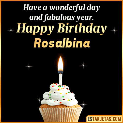 Happy Birthday Wishes  Rosalbina