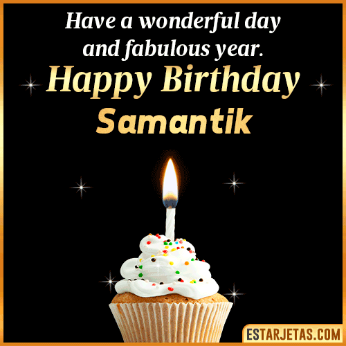 Happy Birthday Wishes  Samantik