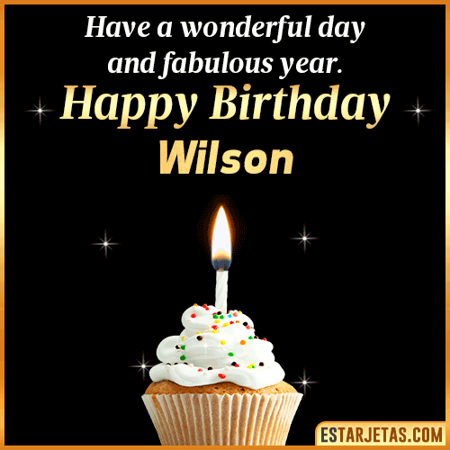Happy Birthday Wishes  Wilson