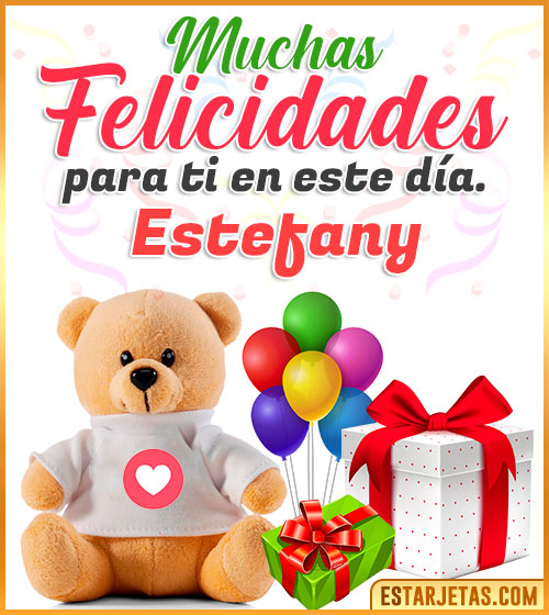 Imágenes Bonitas de Cumpleaños  Estefany