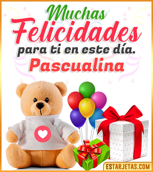 Imágenes Bonitas de Cumpleaños  Pascualina