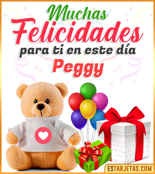 Imágenes Bonitas de Cumpleaños  Peggy