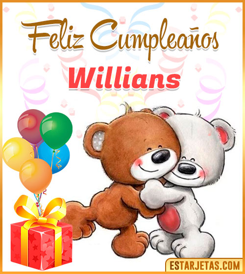Imágenes de Feliz Cumpleaños  Willians
