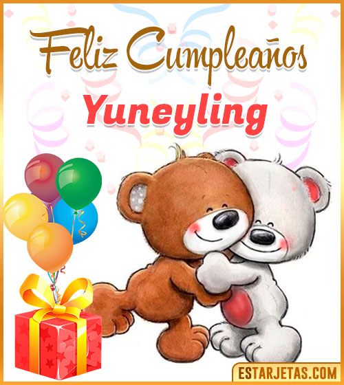 Imágenes de Feliz Cumpleaños  Yuneyling