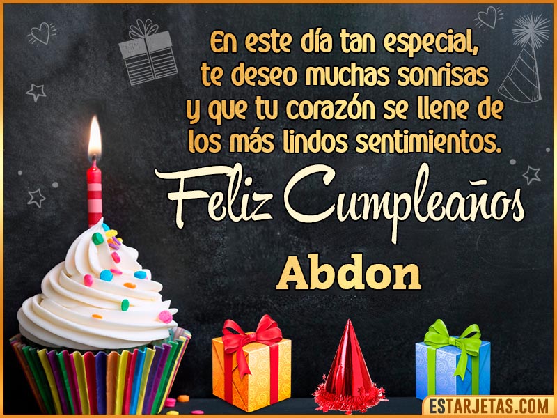 Alt Feliz Cumpleaños  Abdon