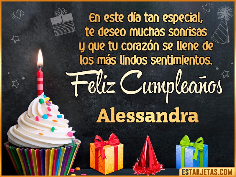 Alt Feliz Cumpleaños  Alessandra
