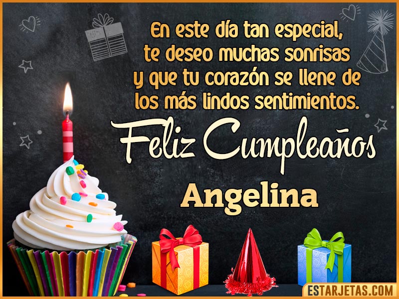 Alt Feliz Cumpleaños  Angelina