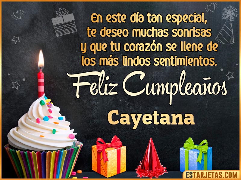 Alt Feliz Cumpleaños  Cayetana