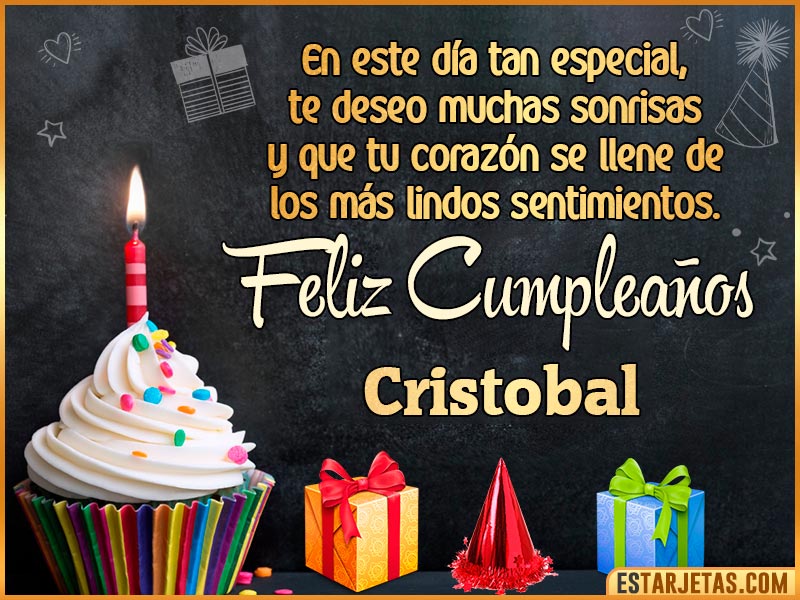 Alt Feliz Cumpleaños  Cristobal