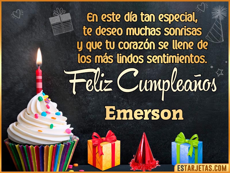 Alt Feliz Cumpleaños  Emerson