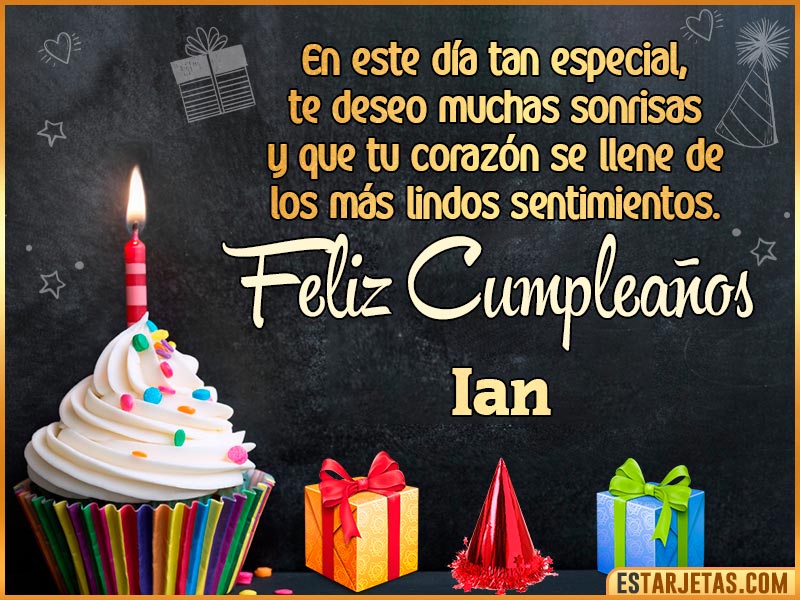 Alt Feliz Cumpleaños  Ian