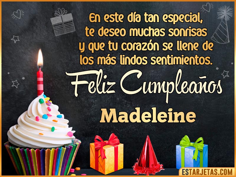 Alt Feliz Cumpleaños  Madeleine
