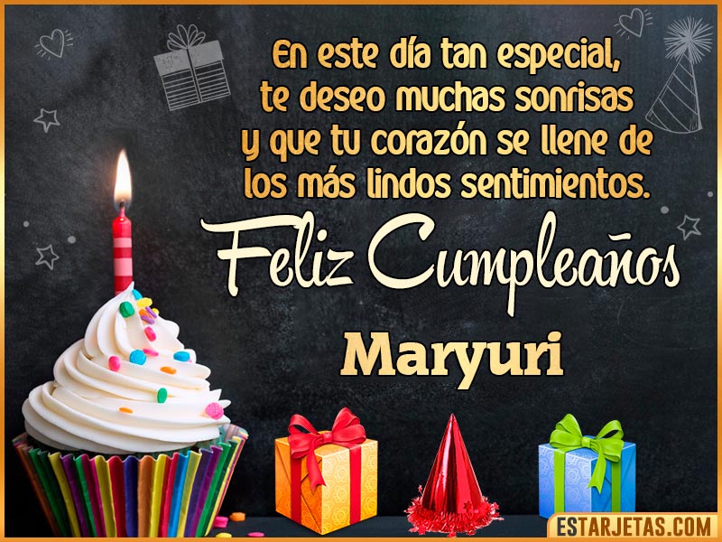 Alt Feliz Cumpleaños  Maryuri