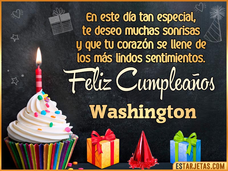Alt Feliz Cumpleaños  Washington