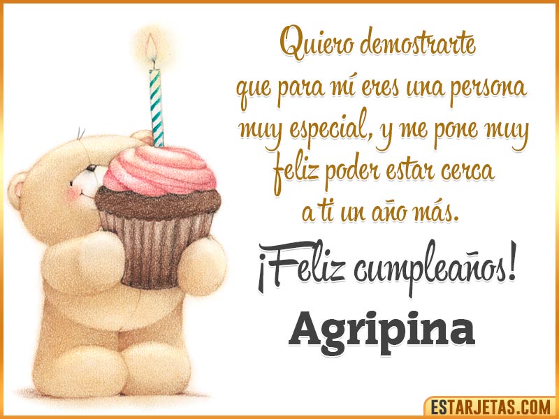 Alt Feliz Cumpleaños  Agripina