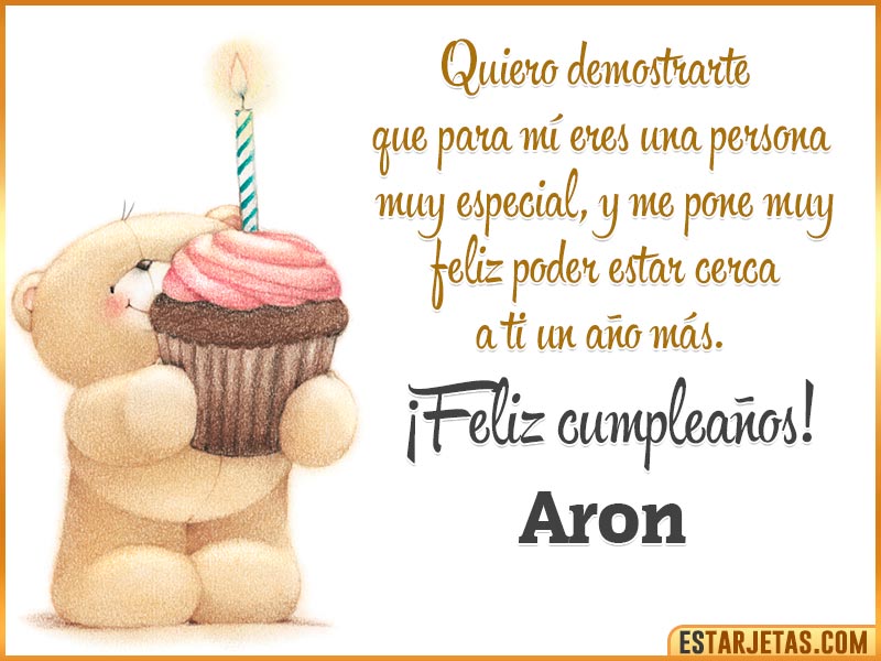 Alt Feliz Cumpleaños  Aron