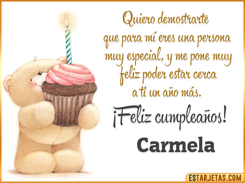 Alt Feliz Cumpleaños  Carmela