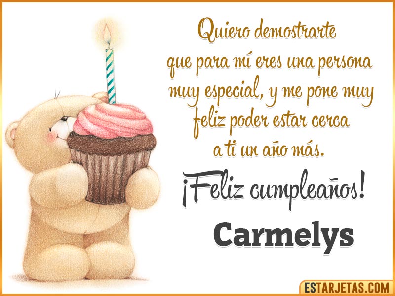 Alt Feliz Cumpleaños  Carmelys