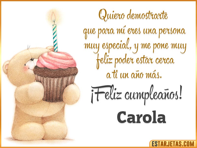 Alt Feliz Cumpleaños  Carola