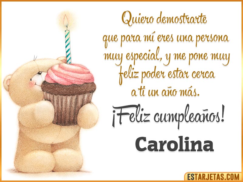Alt Feliz Cumpleaños  Carolina