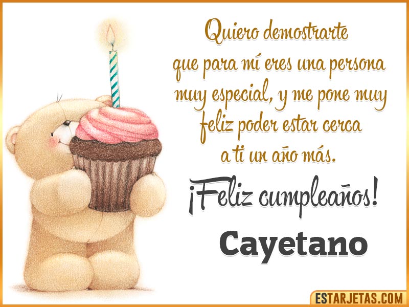 Alt Feliz Cumpleaños  Cayetano
