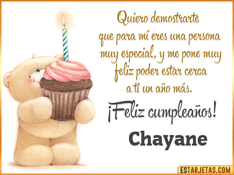 Alt Feliz Cumpleaños  Chayane