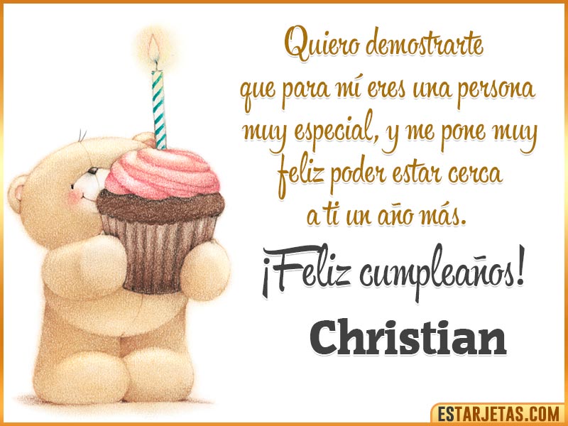 Alt Feliz Cumpleaños  Christian