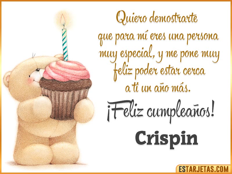 Alt Feliz Cumpleaños  Crispin