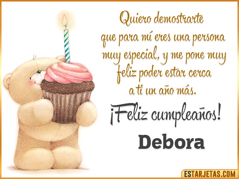 Alt Feliz Cumpleaños  Debora