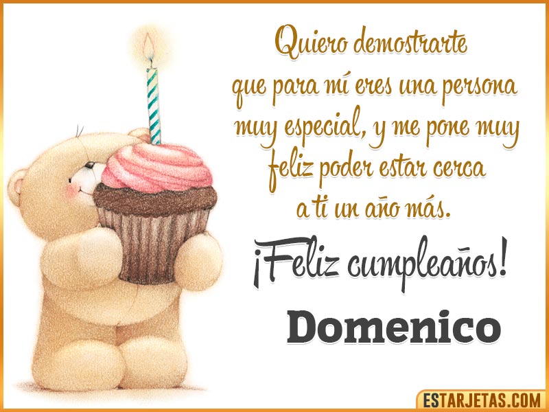 Alt Feliz Cumpleaños  Domenico