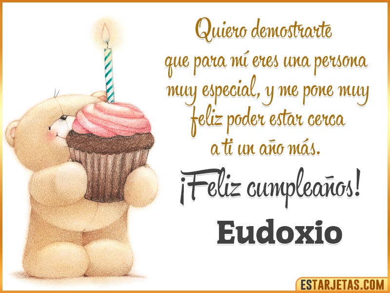 Alt Feliz Cumpleaños  Eudoxio
