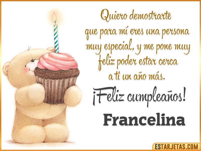 Alt Feliz Cumpleaños  Francelina