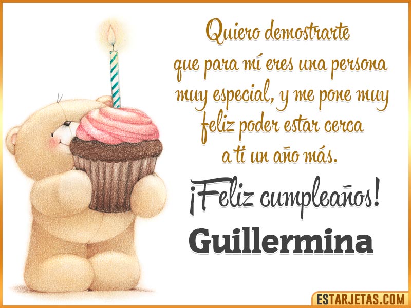 Alt Feliz Cumpleaños  Guillermina