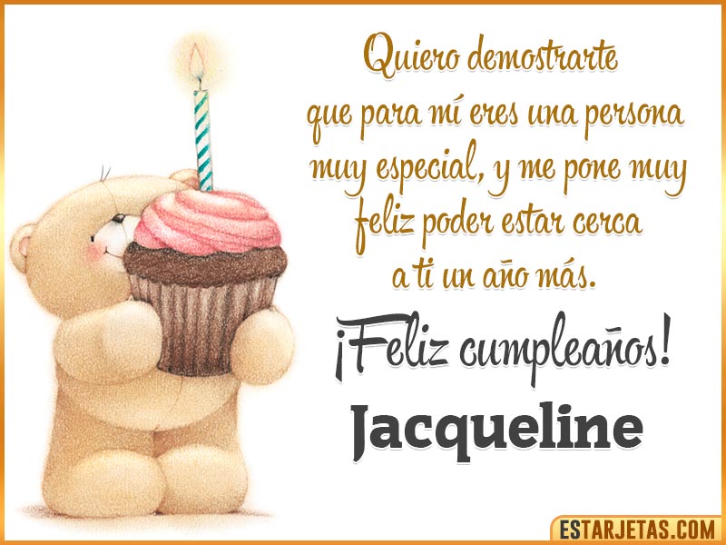 Alt Feliz Cumpleaños  Jacqueline