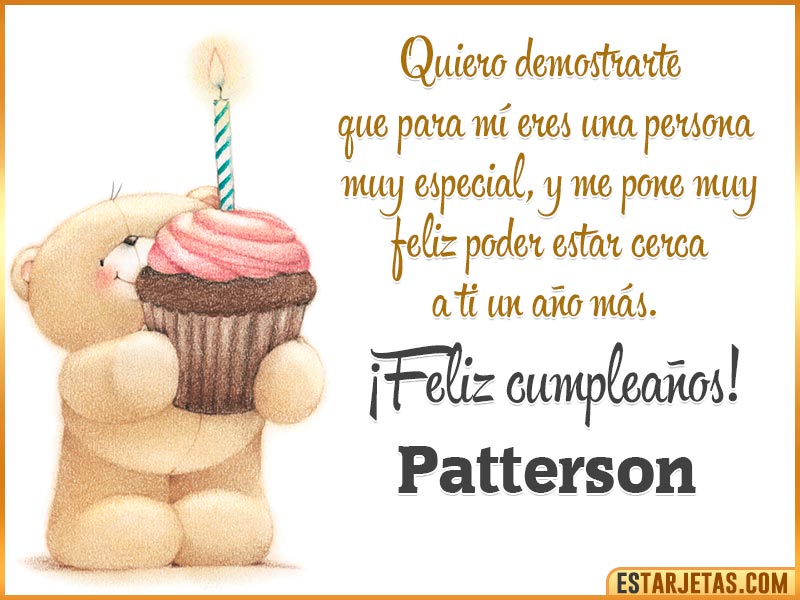 Alt Feliz Cumpleaños  Patterson