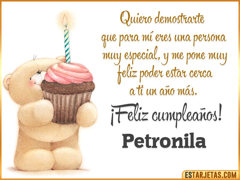 Alt Feliz Cumpleaños  Petronila