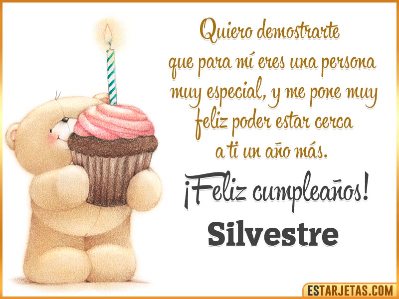 Alt Feliz Cumpleaños  Silvestre