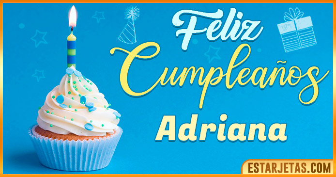 Feliz Cumpleaños Adriana
